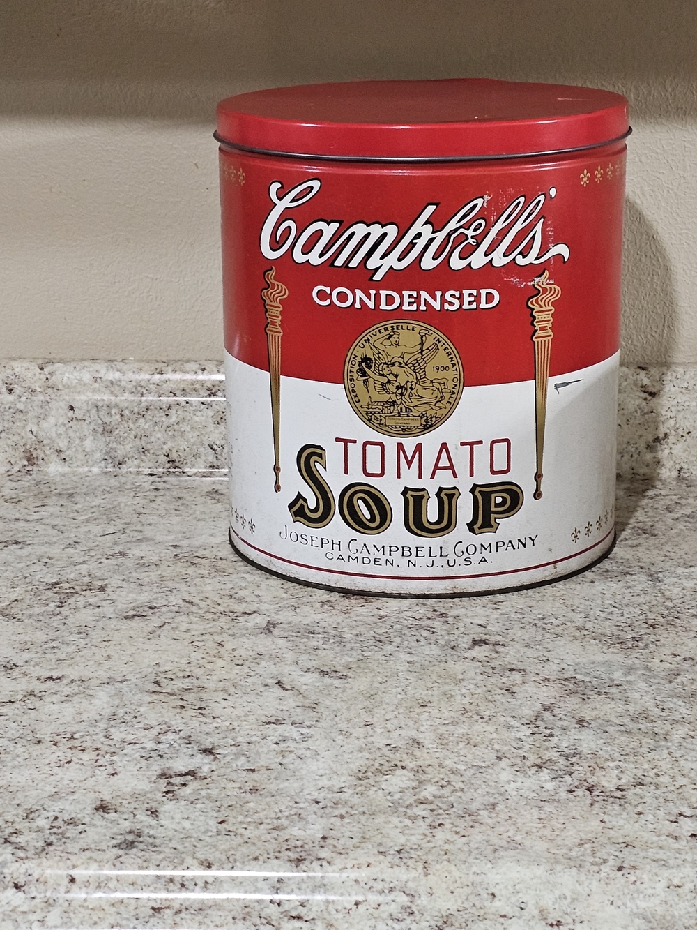 Campbell's Tomato Soup Decorative Storage Canister